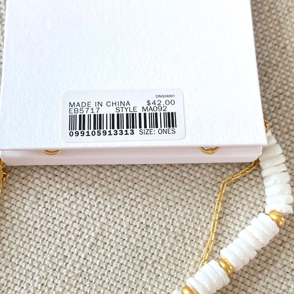 Madewell NWT Beachfind Necklace Set - Picture 5 of 7